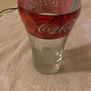 Tiffany Style Coke Cup